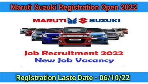 Maruti Suzuki registration